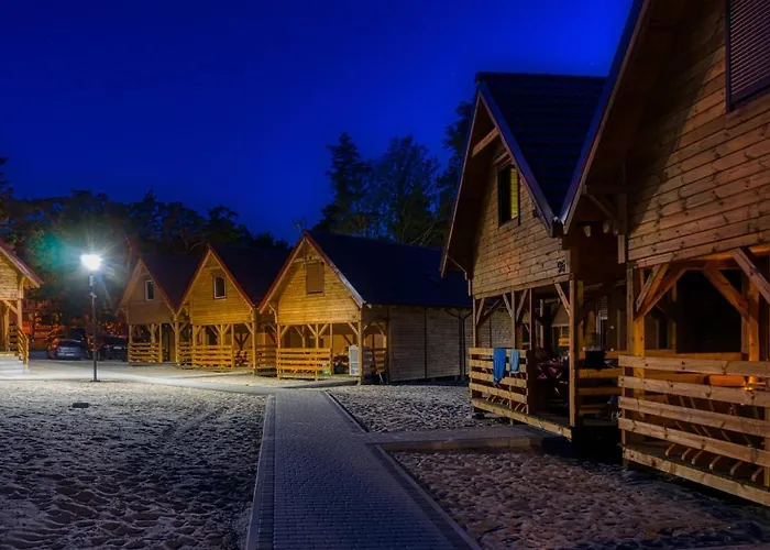 Osrodek Wypoczynkowy Nemo بيت خشبي